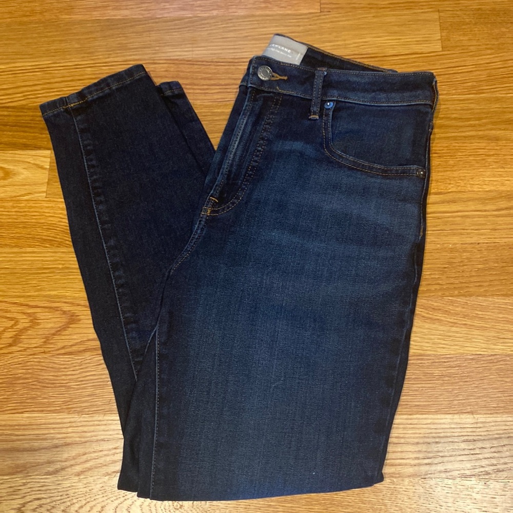 Everlane curvy high rise skinny size 30 crop